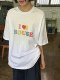 [unisex] Cahill House Printing Over Short Sleeve Tee
