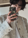 French tweed cropped jacket