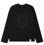 STUD DOTS PONY Long Sleeve T-Shirt