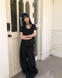 Gaon Balloon Wide Cotton Pants
