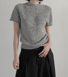 Miel Daily Short Sleeve Knit