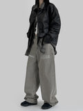 ECL Leather Shirt Jacket