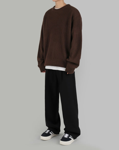【SCENERITY】Enne round knit Enne round knit - SCENERITY