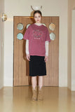 Rose Ribbon pigment TEE