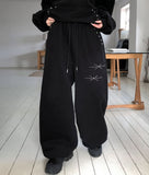 Glint Brushed Fleece Studded Training Pants