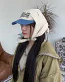 Limen Lettering Scarf Ball Cap