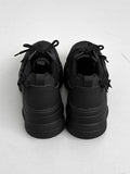 1202 Ribbon Platform Sole Sneakers (6cm)