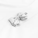 Ketz Silver Ribbon Hairpin