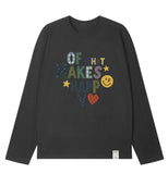 MAKES HAPPY Long Sleeve T-Shirt