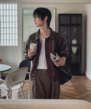 Salty Vintage Leather Jacket