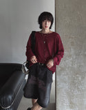 Summer boat see-through knit