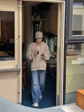 Grain Fisherman Knit Hooded Zip-Up