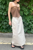 mars banding cargo long skirt