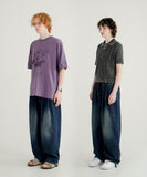 Cozy Slub Denim Banding Pants