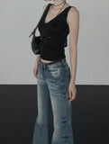 Bailon Flower Jacquard Sleeveless