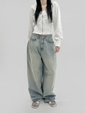 Mini Washing Wide Denim