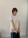 Trel Flower Lace Sleeveless Blouse