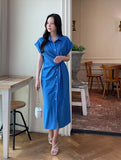 Kozel Roll-up Shirt Wrap One Piece