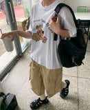 Deppu Bear Printing Short Sleeve Tee