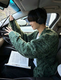 Color scheme brush cardigan