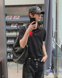 Horse Numbering PK Short Sleeve Collar T-Shirt