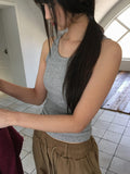 Loini Ribbed Layered Sleeveless