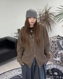 Day's Knit Hooded Zip-Up