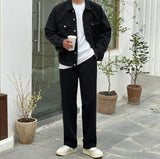 Cover semi wide banding slacks