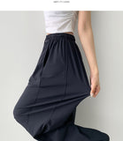 Two-way String Rustling Nylon Span Balloon Wide Banding Pants