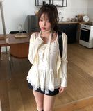 Hien Dot Layered Muffler Set