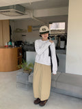 Bander ribbon embroidery sweatshirt