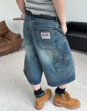 Elto Patch Carpenter Bermuda Pants