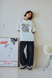 Peach Summer Short Sleeve Tee