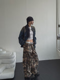 Urban Big Pocket Washing Denim Jacket