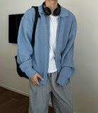 Two-way collar cardigan