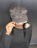 lira lace ribbon madoros hunting cap beret hat