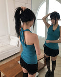 Hookin Stud Halterneck Sleeveless