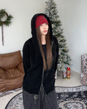 Kane Velour Hoodie