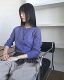 [Wool 20] Momen Alpaca Wool Knitwear Round Cardigan