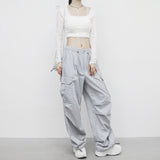 Eoneg Neck Crop Ribbed Cardigan