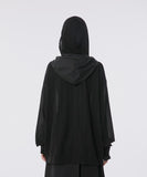 Oversized 2-Hooded Zip Up
