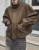 Flip Belt Crop Bomber Jacket