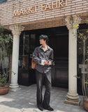 North Flare Washed Denim Pants