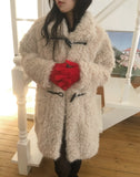 Mikal Overfit Fur Duffle Coat