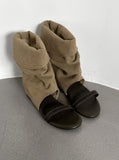 1205 Corset Sandal Warmer Boots (4cm)