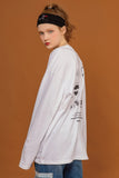 Recording Long Sleeve Heavy Overfit White