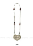 HEART BEAD CROSSBODY BAG