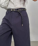 Ruble Studded Striped Bermuda Shorts