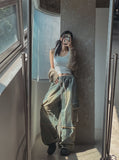 Two-Way Dekki Diagonal Pocket Denim Pants