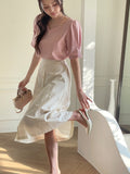 Loui Cotton Flare Banding Skirt
